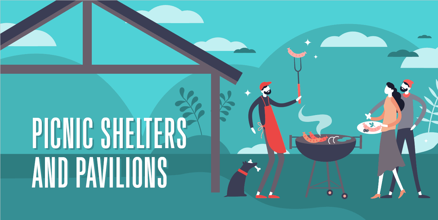 shelters pavilions