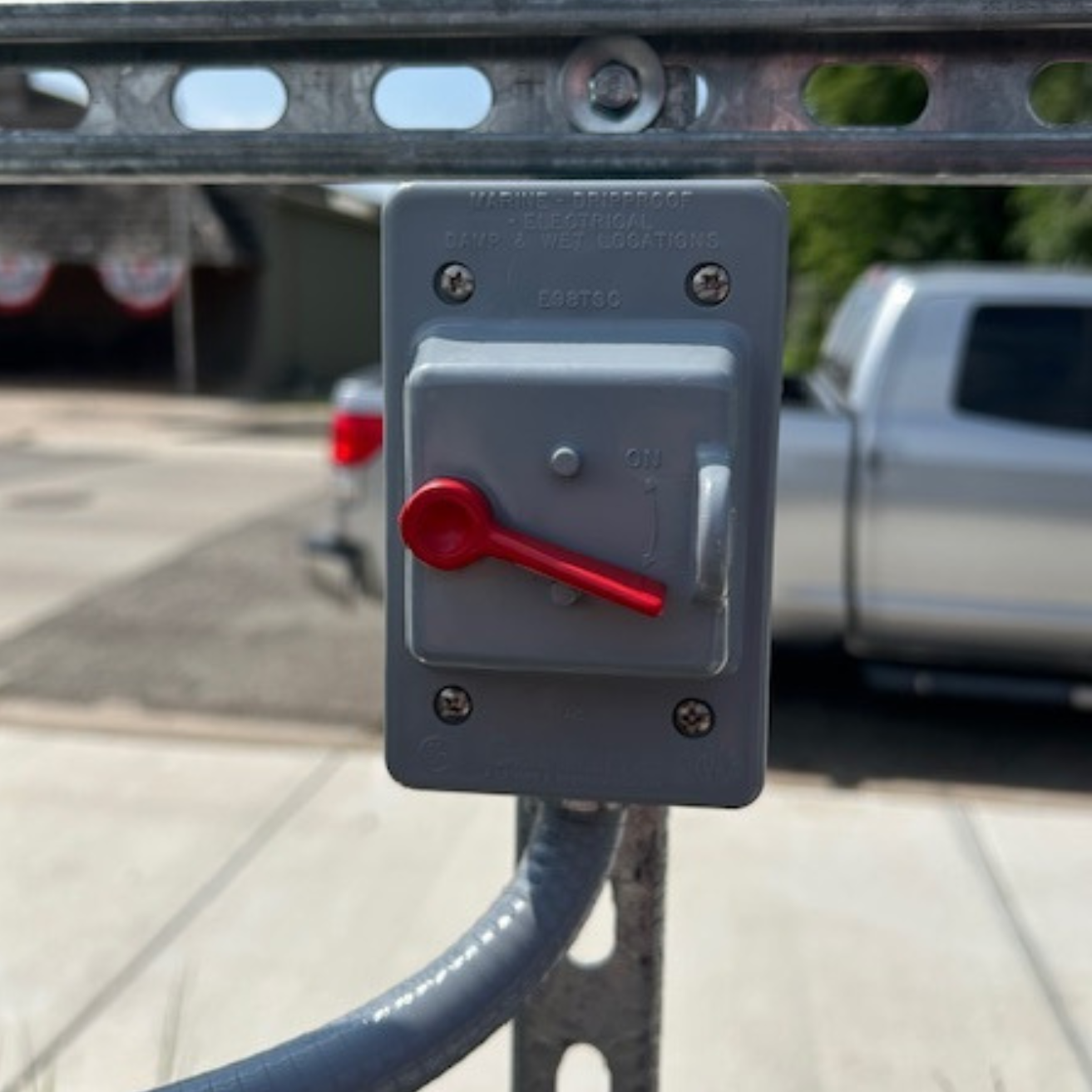 Pickleball court light switch 